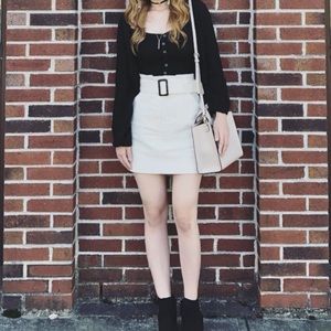Corduroy Mini skirt